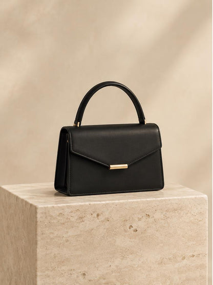 Bolso de Mano Negro - Polliry